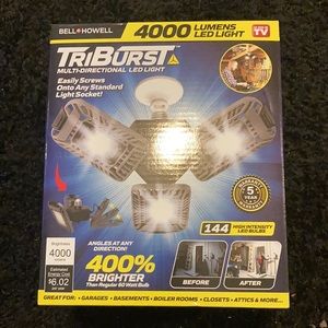 Triburst multi-directional LED light